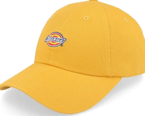 Dad Cap-Dickies Hardwick Honey Gold Dad Cap - Yellow