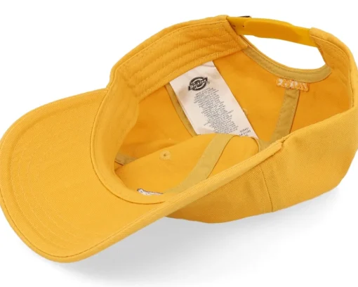 Dad Cap-Dickies Hardwick Honey Gold Dad Cap - Yellow