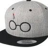 Snapback-Period Harry Grey/Black Snapback -