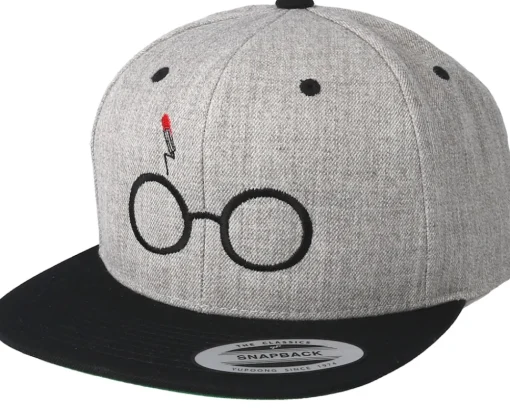 Snapback-Period Harry Grey/Black Snapback -