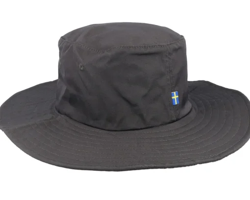 Discount Fjällräven Hatfield Hat Dark Bucket - Grey