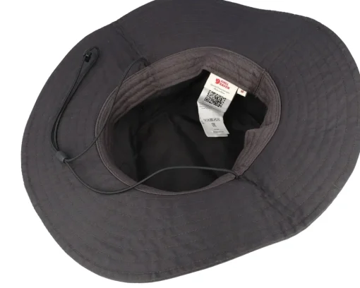 Discount Fjällräven Hatfield Hat Dark Bucket - Grey