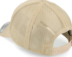 New Wild Spirit Hatsie The Red Panda Logo Khaki Trucker -