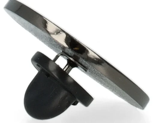 Accessories-Hatstore Exclusive Black/Orange Pin -