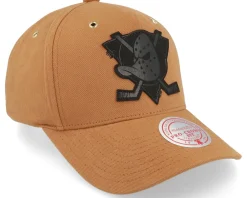 Adjustable-Mitchell & Ness Hatstore Exclusive x Anaheim Ducks Trek NHL Adjustable - Brown