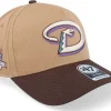 Adjustable-47 Brand Hatstore Exclusive x Arizona Diamondbacks Coops Sure Shot Mvp Dt Camel/Brown Adjustable -