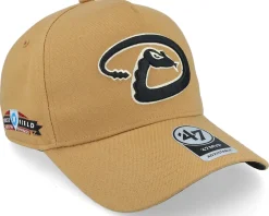 New 47 Brand Hatstore Exclusive x Arizona Diamondbacks Camel A-Frame Adjustable - Beige