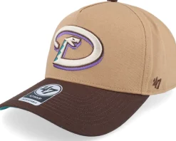 Adjustable-47 Brand Hatstore Exclusive x Arizona Diamondbacks Coops Sure Shot Mvp Dt Camel/Brown Adjustable -