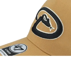 New 47 Brand Hatstore Exclusive x Arizona Diamondbacks Camel A-Frame Adjustable - Beige