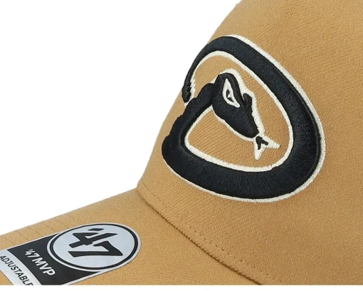 New 47 Brand Hatstore Exclusive x Arizona Diamondbacks Camel A-Frame Adjustable - Beige