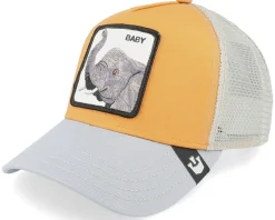 Trucker-Goorin Bros. Hatstore Exclusive x Big Baby Yellow/Grey Trucker -