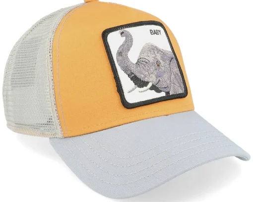 Trucker-Goorin Bros. Hatstore Exclusive x Big Baby Yellow/Grey Trucker -