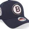 Adjustable-Mitchell & Ness Hatstore Exclusive x Boston Bruins 50th Anniversary Patch Navy/Pink Adjustable - Blue