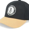 Adjustable-Mitchell & Ness Hatstore Exclusive x Brooklyn Nets Suede Visor Adjustable - Black