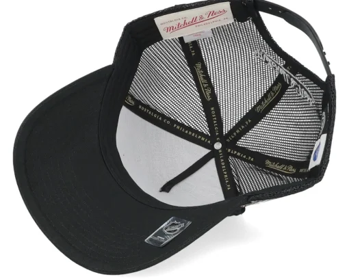 Trucker-Mitchell & Ness Hatstore Exclusive x Buffalo Sabres Legendary A-frame Trucker - Black