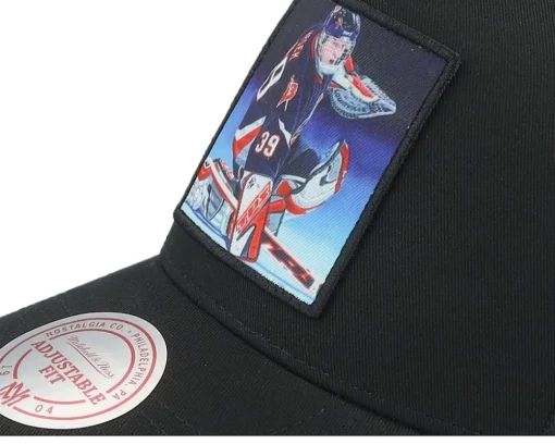 Trucker-Mitchell & Ness Hatstore Exclusive x Buffalo Sabres Legendary A-frame Trucker - Black