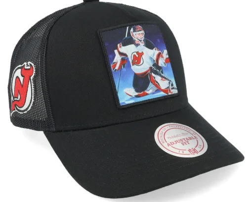 Trucker-Mitchell & Ness Hatstore Exclusive x Buffalo Sabres Legendary A-frame Trucker - Black