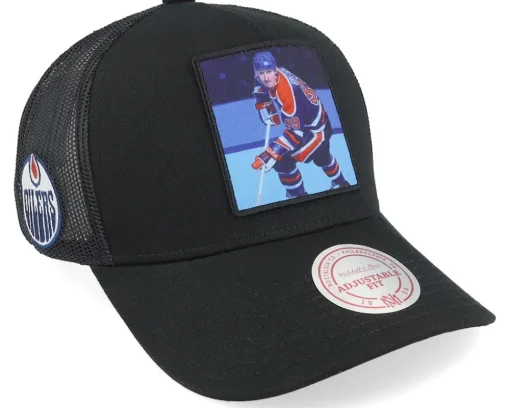 Trucker-Mitchell & Ness Hatstore Exclusive x Buffalo Sabres Legendary A-frame Trucker - Black