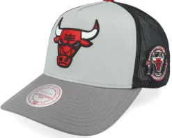 Trucker-Mitchell & Ness Hatstore Exclusive x Chicago Bulls Iron/Black Trucker - Grey