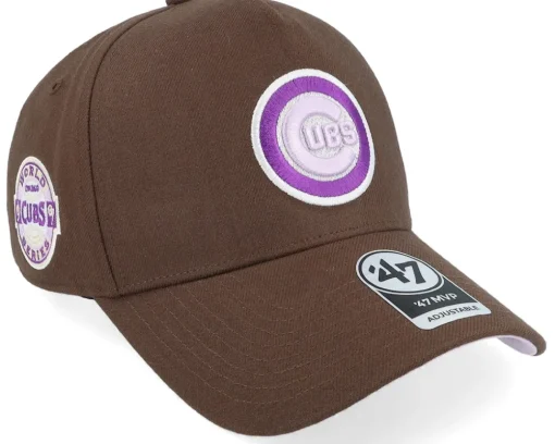 New 47 Brand Hatstore Exclusive x Chicago Cubs World Serie A-Frame Adjustable - Brown
