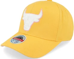Sale Mitchell & Ness Hatstore Exclusive x Chicago Bulls Pink Lemon /Pink Adjustable - Yellow