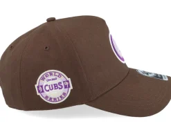 New 47 Brand Hatstore Exclusive x Chicago Cubs World Serie A-Frame Adjustable - Brown
