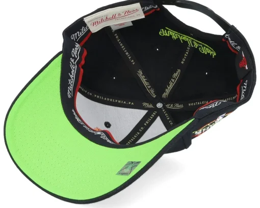 Adjustable-Mitchell & Ness Hatstore Exclusive x Chicago Bulls Noche Latina Adjustable - Black