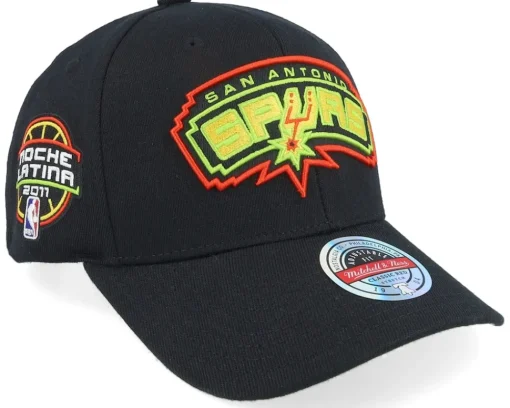 Adjustable-Mitchell & Ness Hatstore Exclusive x Chicago Bulls Noche Latina Adjustable - Black