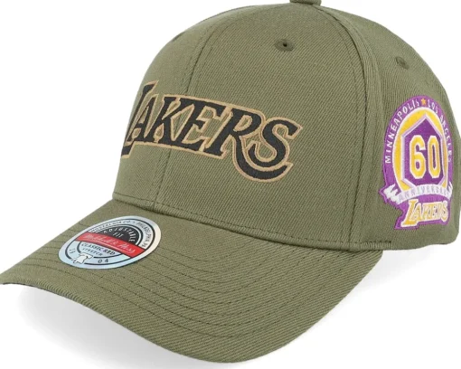 Adjustable-Mitchell & Ness Hatstore Exclusive x Chicago Bulls Script Flight Olive Adjustable - Green