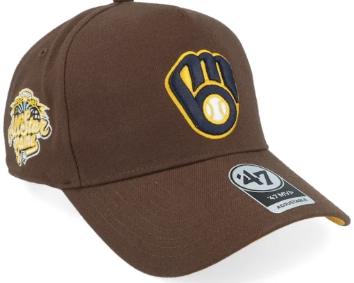 New 47 Brand Hatstore Exclusive x Chicago Cubs World Serie A-Frame Adjustable - Brown