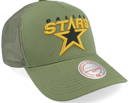 Trucker-Mitchell & Ness Hatstore Exclusive x Dallas Stars Constellation Green Trucker -