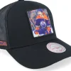 Trucker-Mitchell & Ness Hatstore Exclusive x Edmonton Oilers Connor McDavid Black A-Frame Trucker -