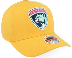 Hot Mitchell & Ness Hatstore Exclusive x Florida Panthers Plutonium /Pink Adjustable - Yellow