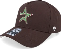 Adjustable-47 Brand Hatstore Exclusive x Houston Astros Coops Sure Shot Mvp Dt Brown A-frame Adjustable -