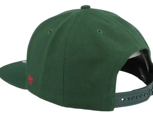 Clearance 47 Brand Hatstore Exclusive x Los Angeles Angels Scarlet Undervisor All-Star 2010 Snapback -