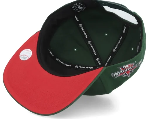 Clearance 47 Brand Hatstore Exclusive x Los Angeles Angels Scarlet Undervisor All-Star 2010 Snapback -
