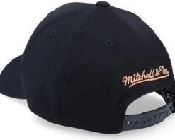Adjustable-Mitchell & Ness Hatstore Exclusive x Milwaukee Bucks Leather Logo Black Adjustable -