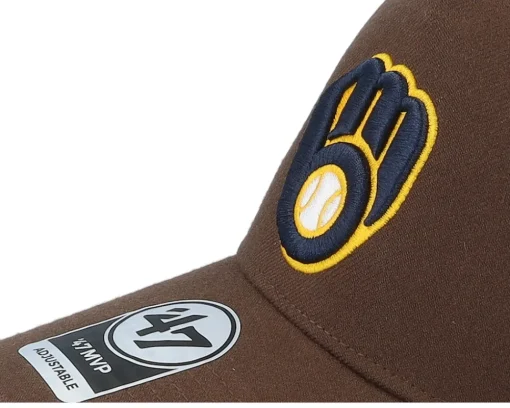 Sale 47 Brand Hatstore Exclusive x Milwaukee Brewers Asg A-Frame Adjustable - Brown