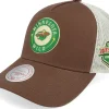 Trucker-Mitchell & Ness Hatstore Exclusive x Minnesota Wild Sablesway /Cream Trucker - Brown