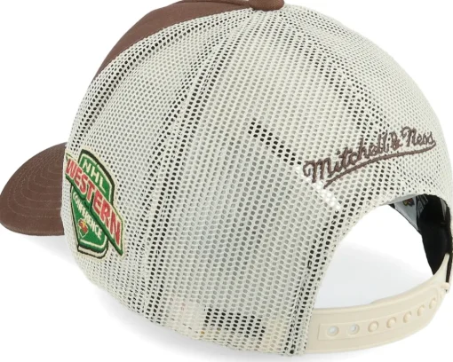 Trucker-Mitchell & Ness Hatstore Exclusive x Minnesota Wild Sablesway /Cream Trucker - Brown