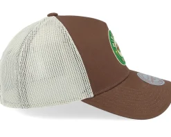 Trucker-Mitchell & Ness Hatstore Exclusive x Minnesota Wild Sablesway /Cream Trucker - Brown