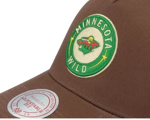 Trucker-Mitchell & Ness Hatstore Exclusive x Minnesota Wild Sablesway /Cream Trucker - Brown