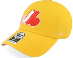 Dad Cap-47 Brand Hatstore Exclusive x Montreal Expos Gold Double Under Dad Cap - Yellow