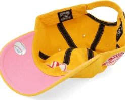 Dad Cap-47 Brand Hatstore Exclusive x Montreal Expos Gold Double Under Dad Cap - Yellow
