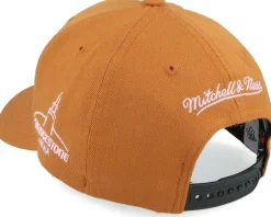 Adjustable-Mitchell & Ness Hatstore Exclusive x Nashville Predators Knockout Peach Tan/Pink Adjustable - Brown