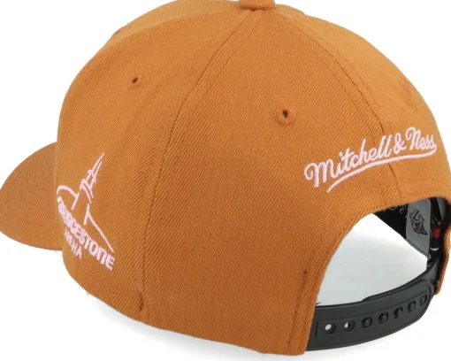 Adjustable-Mitchell & Ness Hatstore Exclusive x Nashville Predators Knockout Peach Tan/Pink Adjustable - Brown