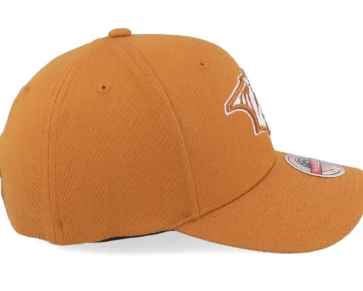Adjustable-Mitchell & Ness Hatstore Exclusive x Nashville Predators Knockout Peach Tan/Pink Adjustable - Brown