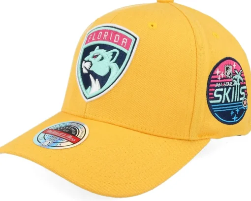 Adjustable-Mitchell & Ness Hatstore Exclusive x Nashville Predators Knockout Peach Tan/Pink Adjustable - Brown