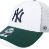 Trucker-47 Brand Hatstore Exclusive x New York Yankees Branson Tri Tone 47 Mvp Mesh White/Green Trucker -