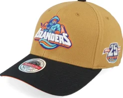 Adjustable-Mitchell & Ness Hatstore Exclusive x New York Islanders Izing Brown/Black Adjustable - Beige